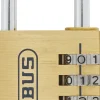 Brico Abus Combinatie-Hangslot Cb33/40 Messing- Hangsloten