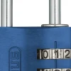 Brico Abus Combinatie-Hangslot Ca2/30 Aluminium Rood- Hangsloten
