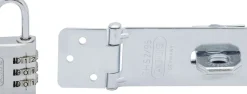 Brico Abus Combinatie-Hangslot+ Overval Tcsa3/30 Aluminium Slothuis- Hangsloten