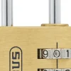Brico Abus Combinatie-Hangslot Tcb32/30 Messing- Hangsloten
