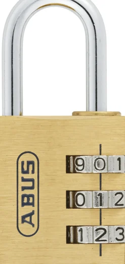 Brico Abus Combinatie-Hangslot Tcb32/30 Messing- Hangsloten
