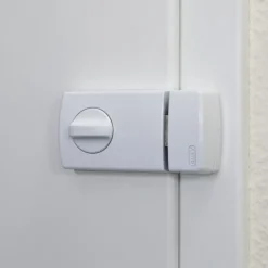 Brico Abus Deurbijzetslot Met Kierstandhouder 2110 Wit- Deursloten