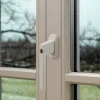Brico Abus Raamgreep Met Sleutel Fg110 Verzilverd- Raambeveiliging