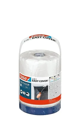 Bouwfolie|Brico Afdekolie Tesa Easy Cover Outdoor Refill 20X1,40M