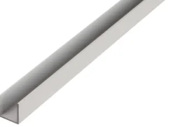 Brico Alberts Ba-Profiel U-Vorm Aluminium Natuur 8X1X10Mm 2,6M- Profielen