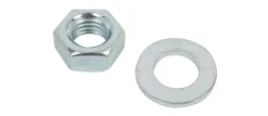 Brico Alberts Moer + Sluitring Rvs M10 2St.- Moeren