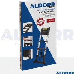 Telescopische Ladders|Brico Aldorr Professional - Telescoopladder 3,20M - Met Optigrip™ En Extra Brede Treden