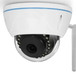 Brico Alecto Wifi Dome Hd-Camera Met Bewegingsmelder Wit- Beveiligingscamera