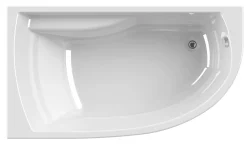 Baden|Brico Allibert Asymmetrisch Bad Diva Rechts Plaatsbesparend 160X90X53-54,5Cm Wit
