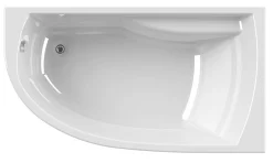 Baden|Brico Allibert Asymmetrisch Bad Diva Links Plaatsbesparend 160X90X53-54,5Cm Wit