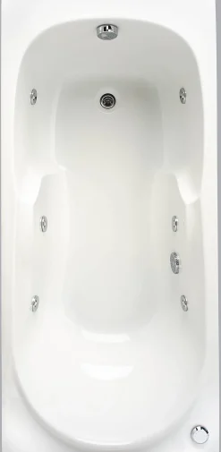 Baden|Brico Allibert Bad Carina Aquazen² 170X80Cm Wit