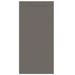 Douchebakken & Accessoires|Brico Allibert Douchebak Luna 180X80Cm Rechthoek Gun Metal