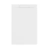 Douchebakken & Accessoires|Brico Allibert Douchebak Luna 140X90Cm Rechthoek Mat Wit
