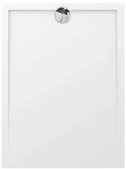Douchebakken & Accessoires|Brico Allibert Douchebak Slim Polybeton 120X90Cm Glanzend Wit