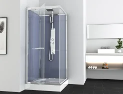 Douchecabines|Brico Allibert Douchecabine Anapurna Vierkant 90X90Cm