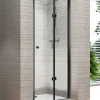 Douchedeuren|Brico Allibert Douchedeur Palma 80X195Cm Zwart