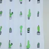 Douchegordijnen|Brico Allibert Douchegordijn Cactus Polyester 180X200Cm