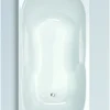 Baden|Brico Allibert Rechthoekig Bad Carina 170X80 X 54-57Cm Wit