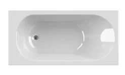 Baden|Brico Allibert Rechthoekig Bad Diva 140X70X52,5-54Cm Wit