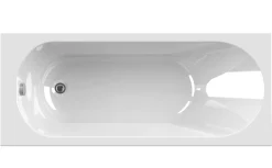 Baden|Brico Allibert Rechthoekig Bad Diva 160X70X52,5-54Cm Wit