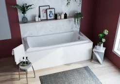 Baden|Brico Allibert Rechthoekig Bad Aero 180X80Cm