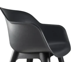 Brico Allibert Tuinstoel Akola Kuip Grafiet- Tuinstoelen