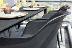 Brico Allibert Tuinstoel Akola Kuip Grafiet- Tuinstoelen