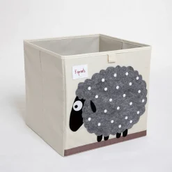 Droogrekken|Brico Allibert Wasmand Shaun Katoen Grijs