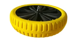 Kruiwagens|Brico Altrad Limex Kruiwagenwiel Kunststof Geel O40Cm