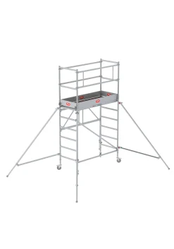 Steigers|Brico Altrex Aluminium Vouwsteiger Rs Tower 34 Module 2 Werkhoogte 3,80M