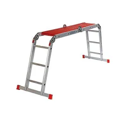 Vouwladders|Brico Altrex Plooiladder 'Varitrex Plus' Aluminium 4 X 3 Treden
