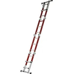 Vouwladders|Brico Altrex Plooiladder 'Varitrex Do It All' Aluminium 4 X 3 Treden