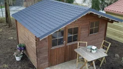 Dakpannen|Brico Aquaplan Dakpanplaat Aqua-Pan Classic Antraciet 88X117Cm 1M²