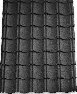 Dakpannen|Brico Aquaplan Dakpanplaat Aqua-Pan Classic Antraciet 88X117Cm 1M²