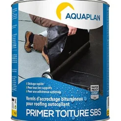Gips- & Pleisterwerk|Brico Aquaplan Dakprimer Sbs - Zelfklevende Dakrol 1 L
