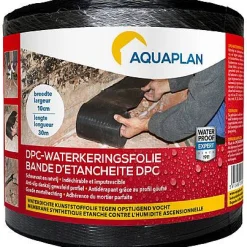 Dakpannen|Brico Aquaplan Waterkeringsfolie Dpc 10 Cm X 30 M