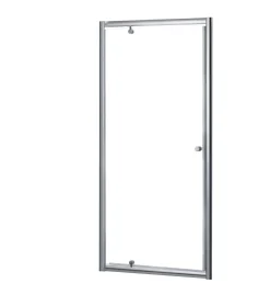 Douchedeuren|Brico Aquavive Douche Draaideur Zanzibar Chroom 190X90Cm