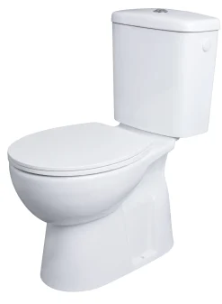 Duoblok Toiletten|Brico Aquavive Duoblok Toilet Avisio I Ao Aansluiting I Randloos Toiletpot Wit