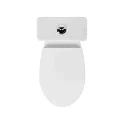 Duoblok Toiletten|Brico Aquavive Duoblok Toilet Cormor I Universele Afvoeri Randloos Toiletpot Wit