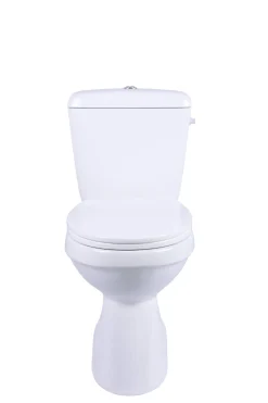 Duoblok Toiletten|Brico Aquavive Duoblok Toilet Ippari I Ao Aansluiting I Soft-Close Toiletzitting Wit