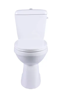 Duoblok Toiletten|Brico Aquavive Duoblok Toilet Ippari I Pk Aansluiting I Soft-Close Toiletzitting Wit
