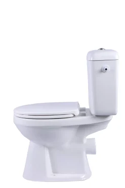 Duoblok Toiletten|Brico Aquavive Duoblok Toilet Ippari I Pk Aansluiting I Soft-Close Toiletzitting Wit