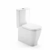 Duoblok Toiletten|Brico Aquavive Duoblok Toilet Look | Soft-Close Toiletzitting | Universee Afvoer| Randloos Toiletzitting Wit