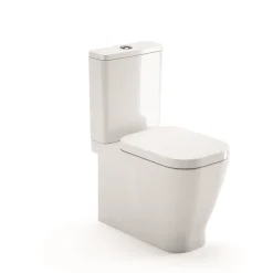 Duoblok Toiletten|Brico Aquavive Duoblok Toilet Look | Soft-Close Toiletzitting | Universee Afvoer| Randloos Toiletzitting Wit
