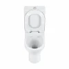 Duoblok Toiletten|Brico Aquavive Duoblok Toilet| Universele Afvoer| Randloos | Verhoogd +7Cm | Wit