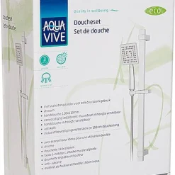 Douchekop|Brico Aquavive Eco Hoofddouche Sacco 22Cm Chroom