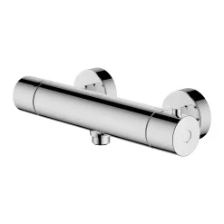 Douchekranen|Brico Aquavive Eco Thermostatische Douchemengkraan Junin 15Cm Chroom