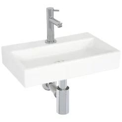 Toiletfonteinen|Brico Aquavive Fonteinset Arize Keramiek Wit 38Cm