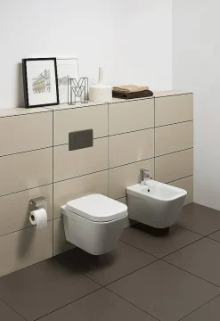 Wandclosetten|Brico Aquavive Hangtoilet Marano Wit | Soft-Close Toiletzitting | Randloos Toiletpot