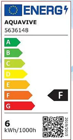 Badkamerverlichting|Brico Aquavive Led-Verlichting Zwart 50Cm